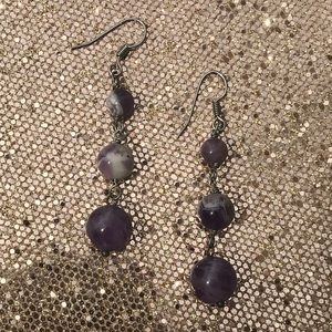Beautiful Amethyst Earrings